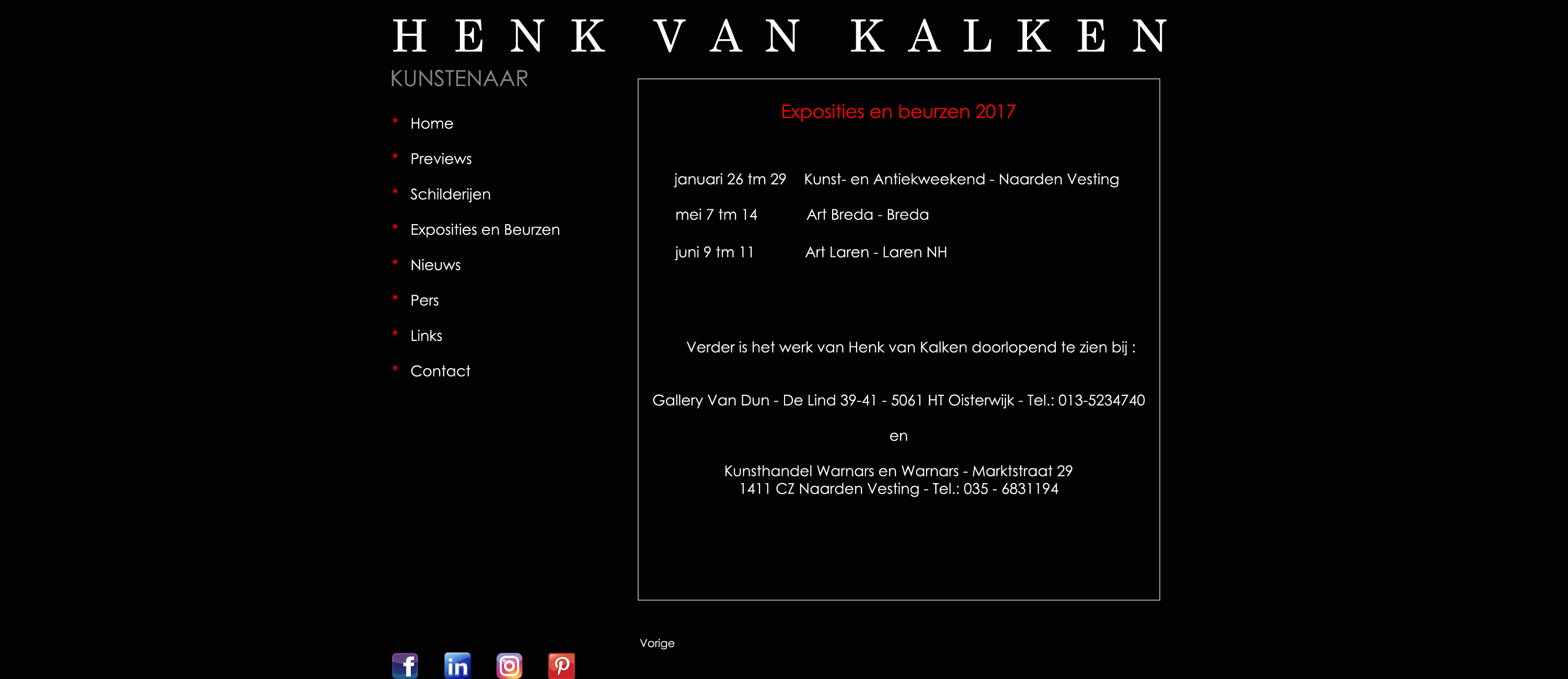 exposities en beurzen